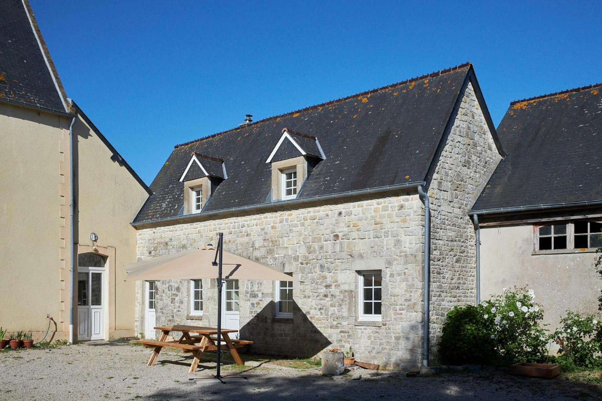 Ferme De Franqueville Sainte-Marie-du-Mont  Buitenkant foto
