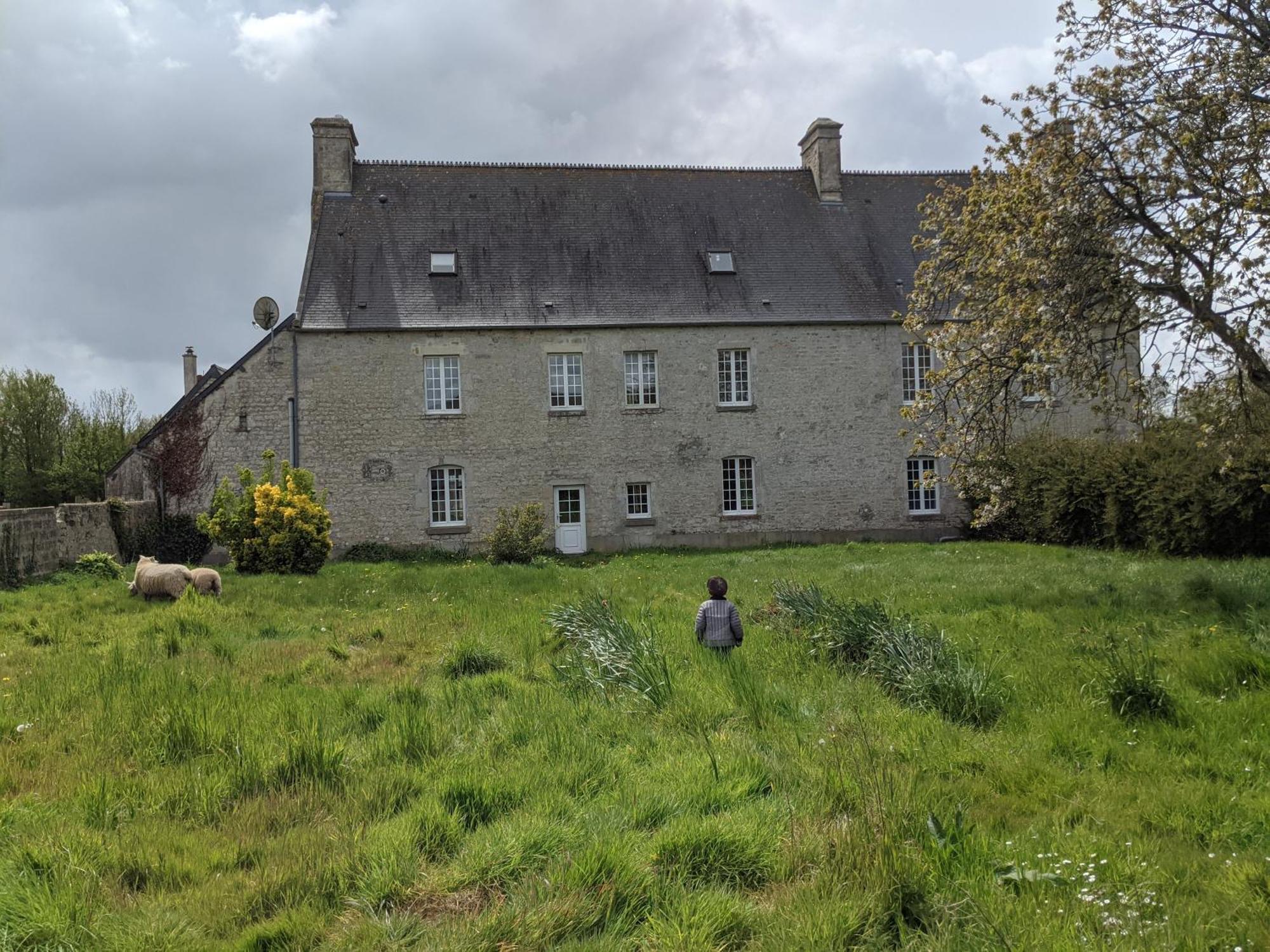 Ferme De Franqueville Sainte-Marie-du-Mont  Buitenkant foto